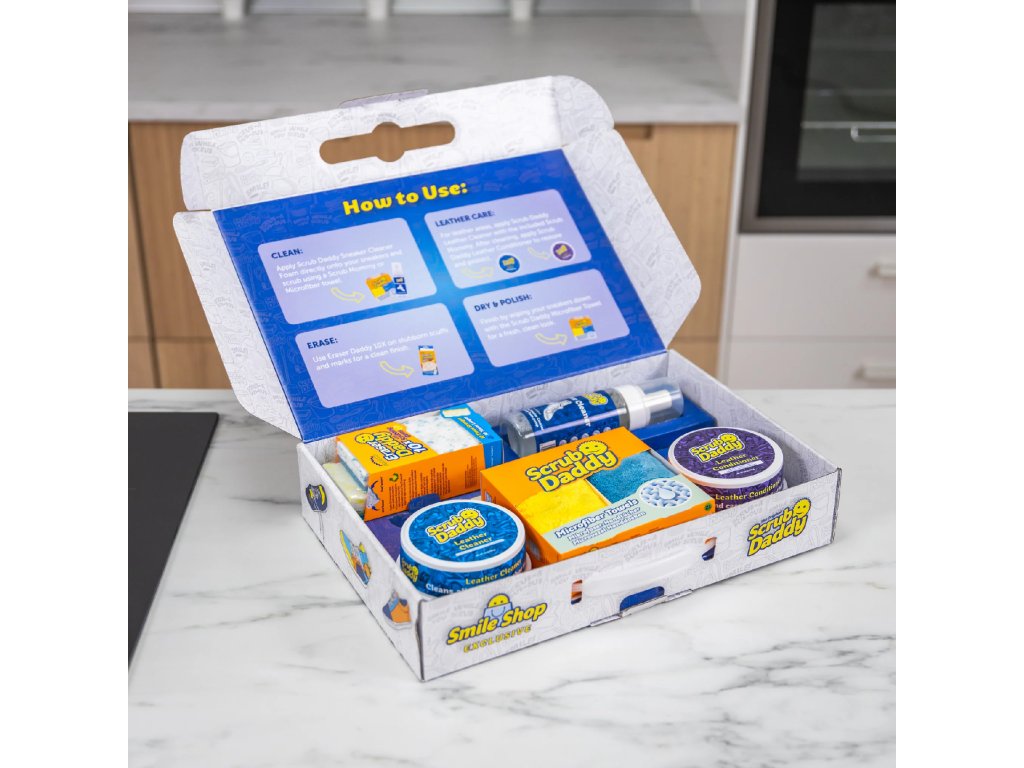 Scrub Daddy Sneaker Cleaner Kit4